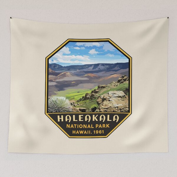 Item preview, Haleakala National Park Volcano Sticker designed and sold by Gideon Emmerich.