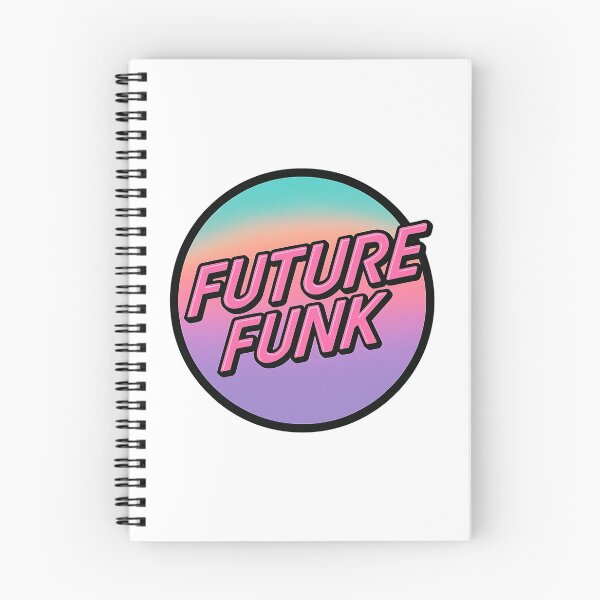 Item preview, Future Funk – Modern Retro Groove Badge designed and sold by |TRSSHOP|.