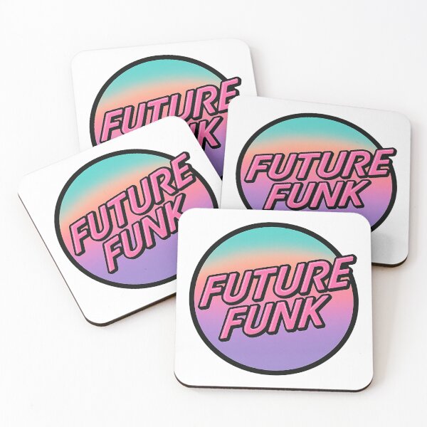 Item preview, Future Funk – Modern Retro Groove Badge designed and sold by |TRSSHOP|.