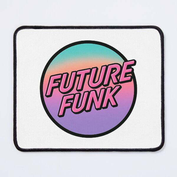 Item preview, Future Funk – Modern Retro Groove Badge designed and sold by |TRSSHOP|.