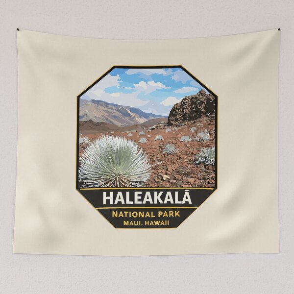 Item preview, Haleakala National Park Volcano Sticker designed and sold by Gideon Emmerich.