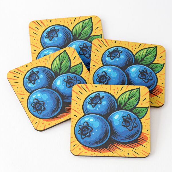 Item preview, Blueberry fruit  | Comics style - Cartoon designed and sold by ComicsFactory.