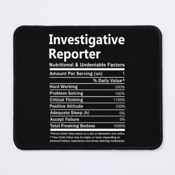 Item preview, Investigative Reporter designed and sold by felstore690.