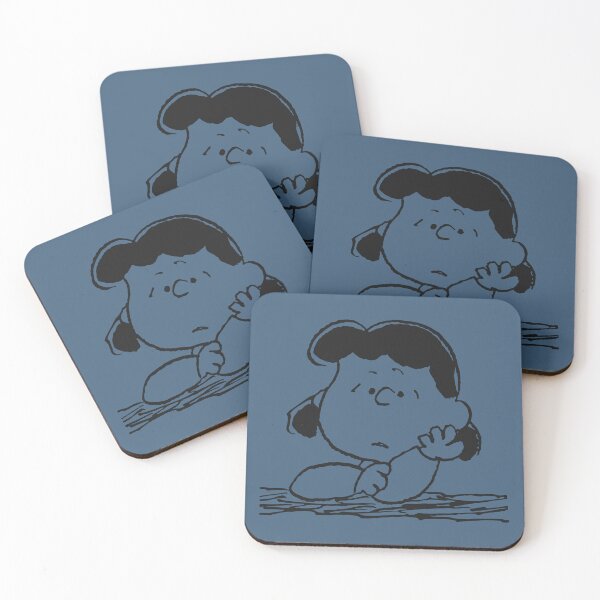 Item preview, lucy van pelt thinking classic cartoon designed and sold by jaqebistyrli.