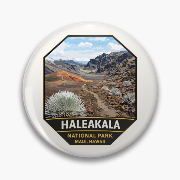 Item preview, Haleakala National Park Volcano Sticker designed and sold by Gideon Emmerich.