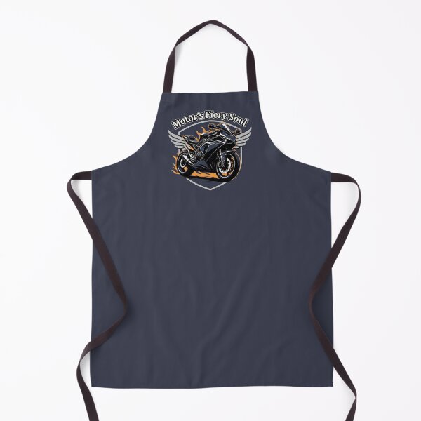 Item preview, Motor's Fiery Soul Motorcycle Emblem | Premium Biker Patch Design designed and sold by SilentPowerArt.