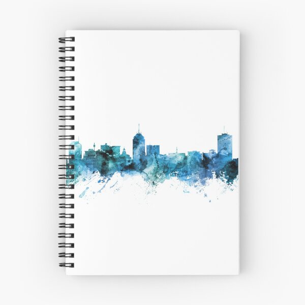 Artikelvorschau, Fresno Kalifornien Skyline entworfen und verkauft von ArtPrints.