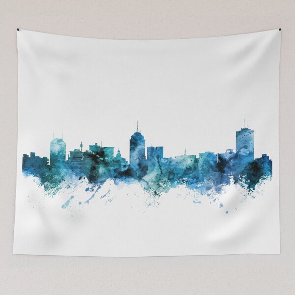 Item preview, Fresno California Skyline designed and sold by ArtPrints.