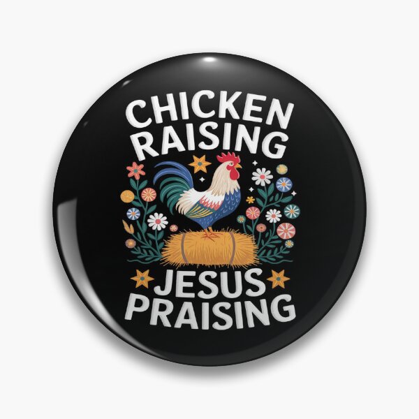 Item preview, Chicken Raising & Jesus Praising 7  designed and sold by MarkLeedsArt.