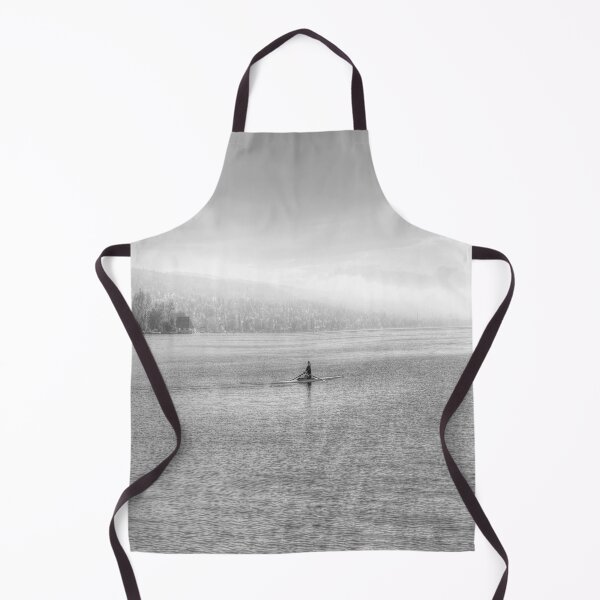 Item preview, Lake Zurich Single Scull Monochrome designed and sold by Londonimages.