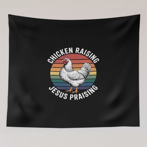 Item preview, Chicken Raising & Jesus Praising 8  designed and sold by DigitaldeligArt.