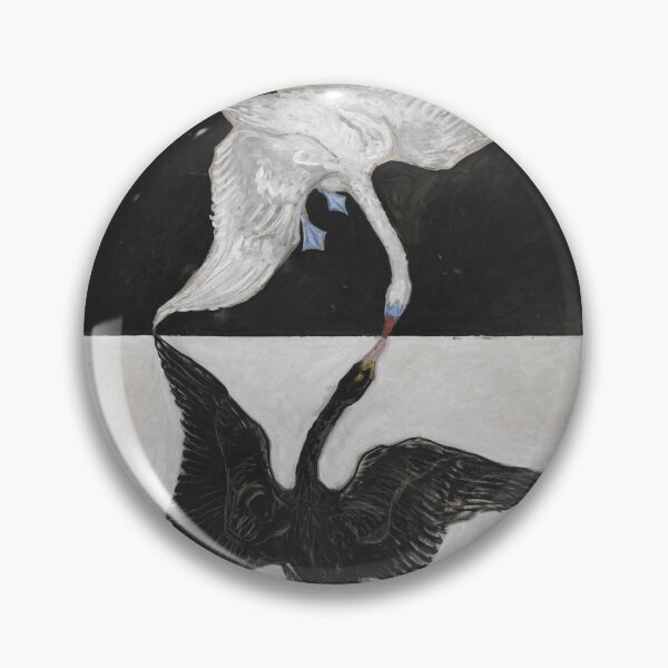 Item preview, The Swan, No. 1 by Hilma af Klint (1915)// Public Domain designed and sold by Vernissage-dart.