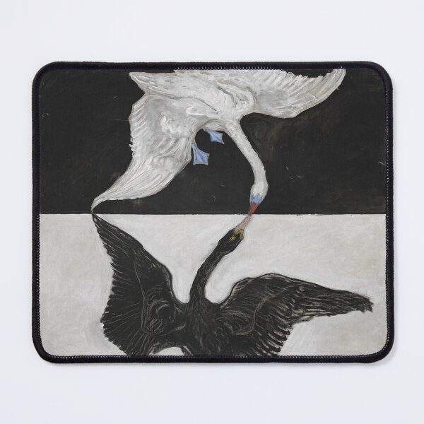 Item preview, The Swan, No. 1 by Hilma af Klint (1915)// Public Domain designed and sold by Vernissage-dart.