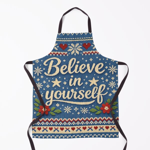 Item preview, Believe in yourself – Motivational knitting pattern designed and sold by Mauswohn.