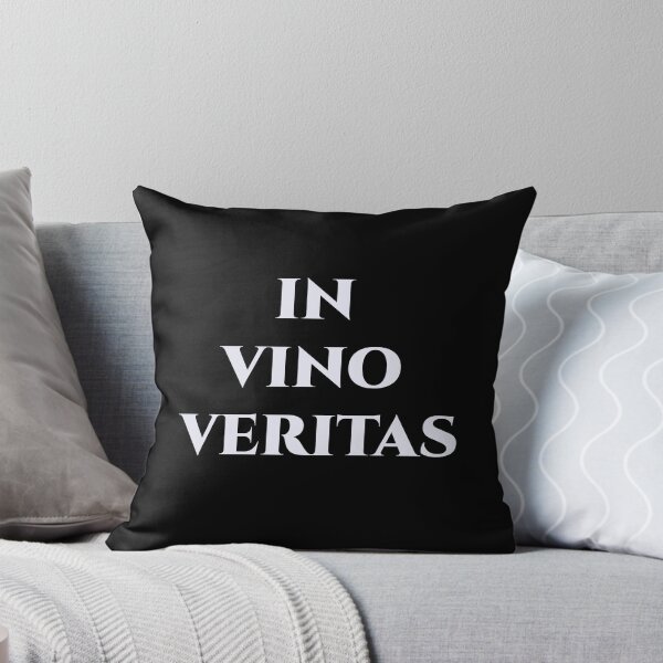 Item preview, In Vino Veritas – Una frase latina divertida en formato clásico designed and sold by BrushRushX.