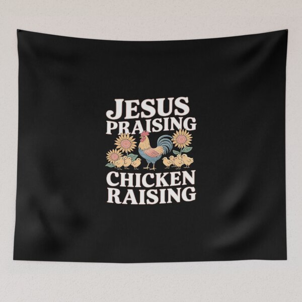 Item preview,  Chicken Raising & Jesus Praising 12  designed and sold by DigitaldeligArt.