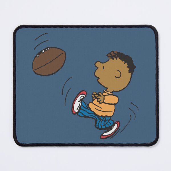 Item preview, franklin playing football classic cartoon snoopy designed and sold by jaqebistyrli.