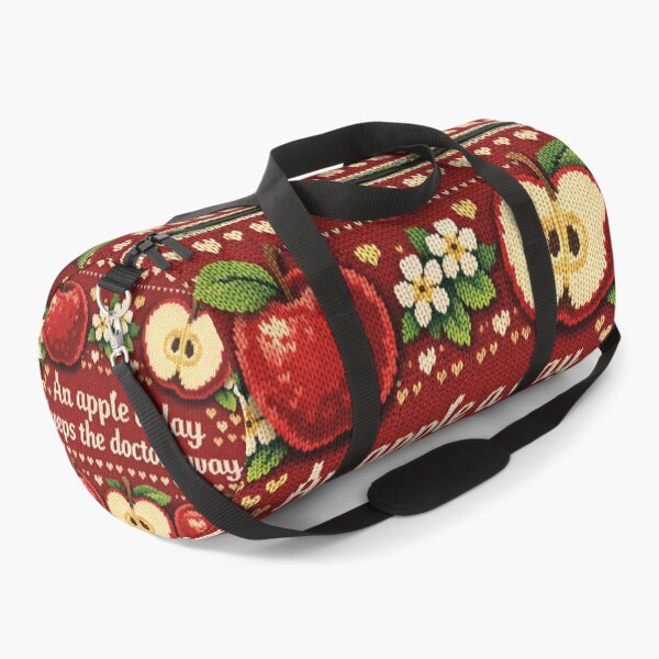 Item preview, An apple a day – Red knitting pattern design designed and sold by Mauswohn.