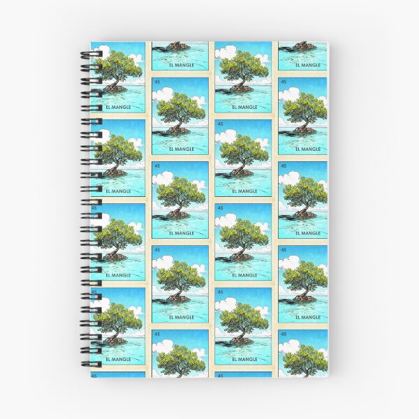 Item preview, Red Mangrove Tree Mexican Loteria Card designed and sold by ConcienciaEco.