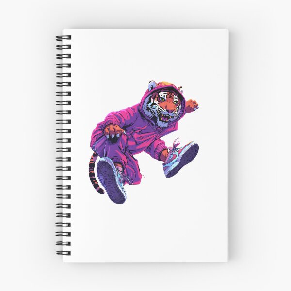 Item preview, Urban Tiger in Hoodie – Streetwear Tiger Graphic Design designed and sold by Kavya Art.