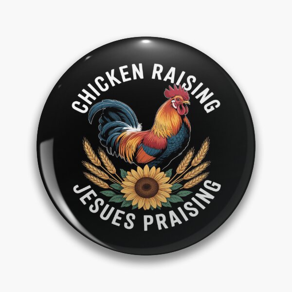 Item preview, Chicken Raising & Jesus Praising 25  designed and sold by DigitaldeligArt.