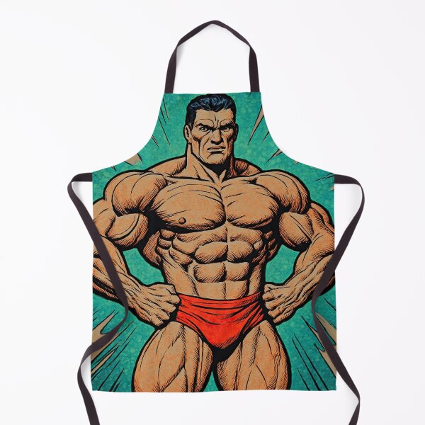 Item preview, Bodybuilder | Comics style - Cartoon designed and sold by ComicsFactory.