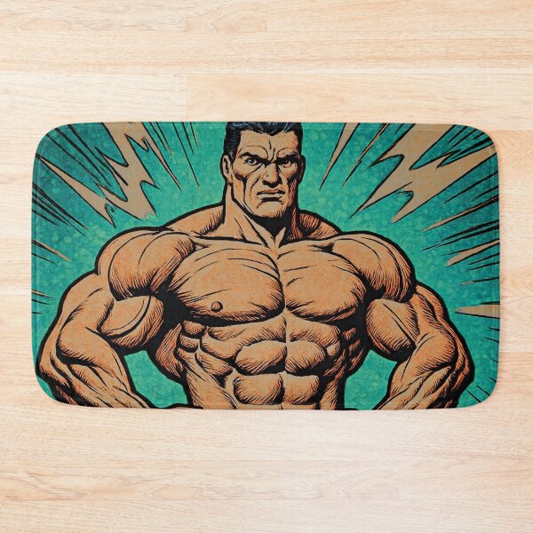 Item preview, Bodybuilder | Comics style - Cartoon designed and sold by ComicsFactory.