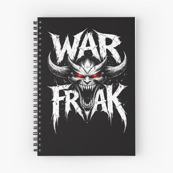 Item preview, War Freak Demon | Aggressive Dark Gothic Art designed and sold by Next Level Prints.