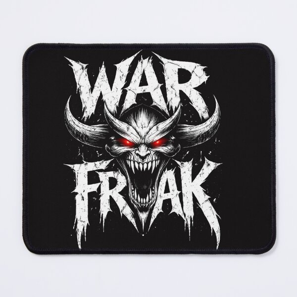 Item preview, War Freak Demon | Aggressive Dark Gothic Art designed and sold by Next Level Prints.