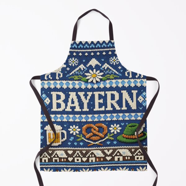Item preview, Bavaria Love – Traditional knitting pattern design in Alpine style designed and sold by Mauswohn.