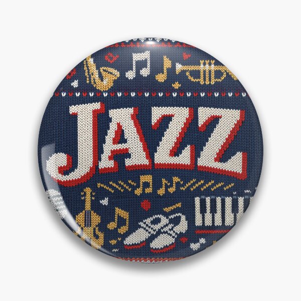 Artikelvorschau, Jazz Musik – Klassisches Strickmuster Design für Musikfans entworfen und verkauft von Mauswohn.