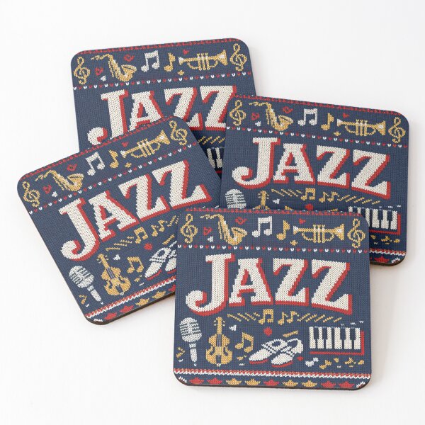 Item preview, Jazz Music – Classic Knitting Pattern Design for Music Fans designed and sold by Mauswohn.
