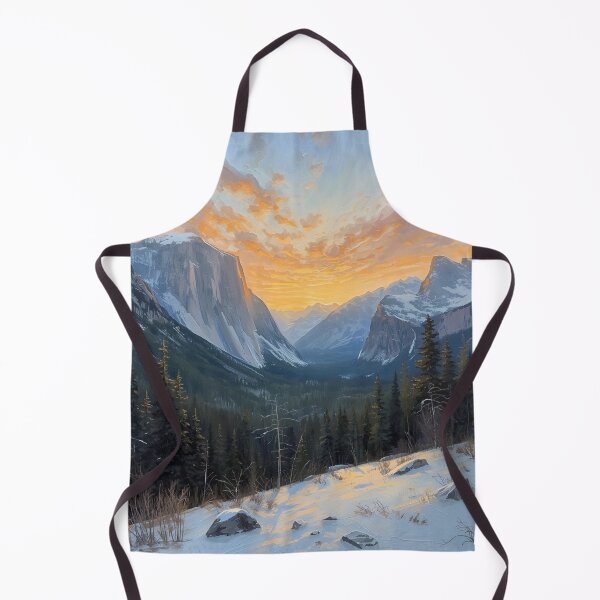 Item preview, Mountains, forests, snow, sunset designed and sold by Bobigreg.