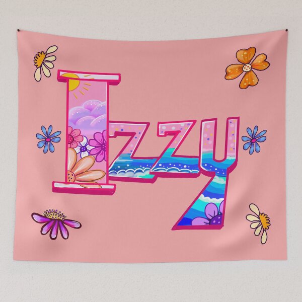 Item preview, Izzy - Personalized Name gifts with floral aesthetic for Isabel Izabel Isabella Izabella designed and sold by Artonmytee.