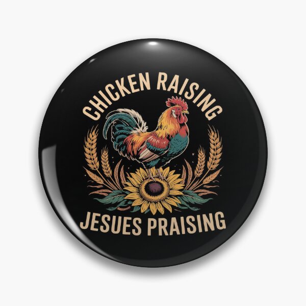 Item preview, Chicken Raising & Jesus Praising 26  designed and sold by DigitaldeligArt.