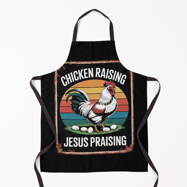 Item preview, Chicken Raising & Jesus Praising designed and sold by DigitaldeligArt.