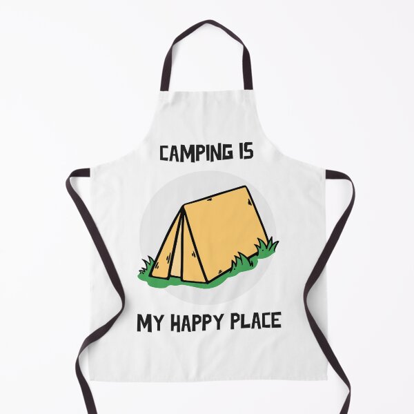 Item preview, Camping is my happy place designed and sold by SchlenzVentures.