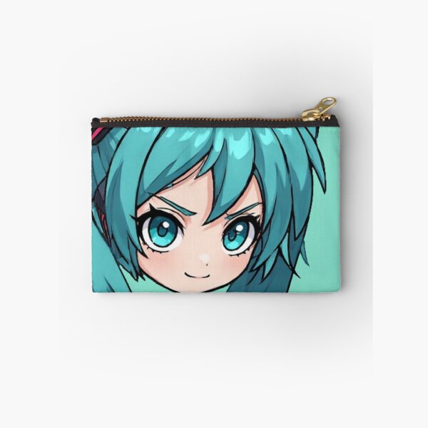 Item preview, Hatsune Miku Chibi Face - Cute Vocaloid Aesthetic Fanart designed and sold by Jimakmo.