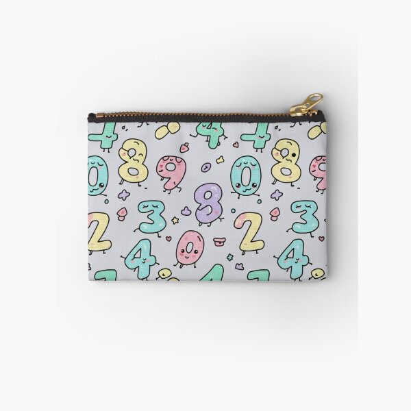 Item preview, Educational Kawaii Numbers Colorful Fun Pattern designed and sold by Tidarat-27.