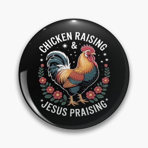 Item preview, Chicken Raising & Jesus Praising  designed and sold by DigitaldeligArt.