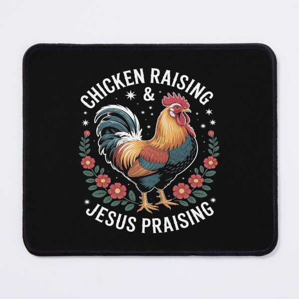 Item preview, Chicken Raising & Jesus Praising designed and sold by DigitaldeligArt.