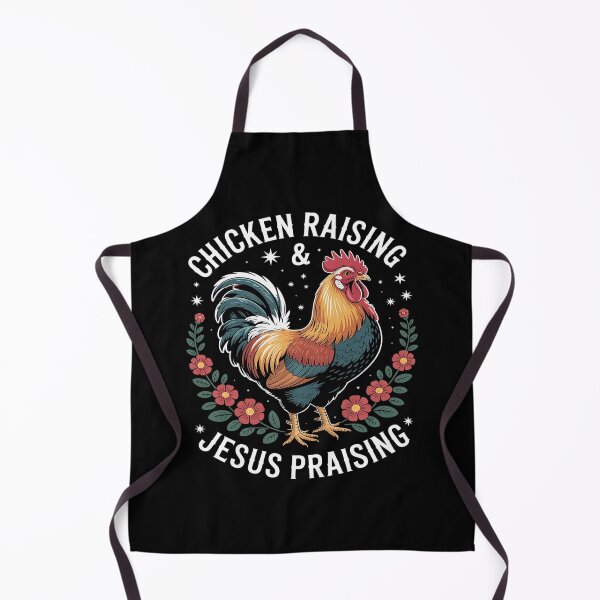 Item preview, Chicken Raising & Jesus Praising designed and sold by DigitaldeligArt.