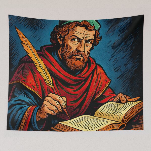 Item preview, Boethius, Medieval | Comics style - Cartoon designed and sold by ComicsFactory.