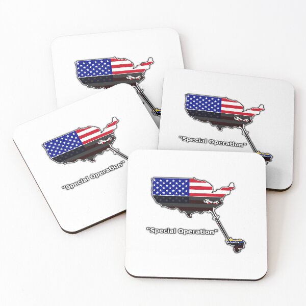 Item preview, USA Special Operation in Venezuela - Political Satire Map Illustration designed and sold by Lajon97.