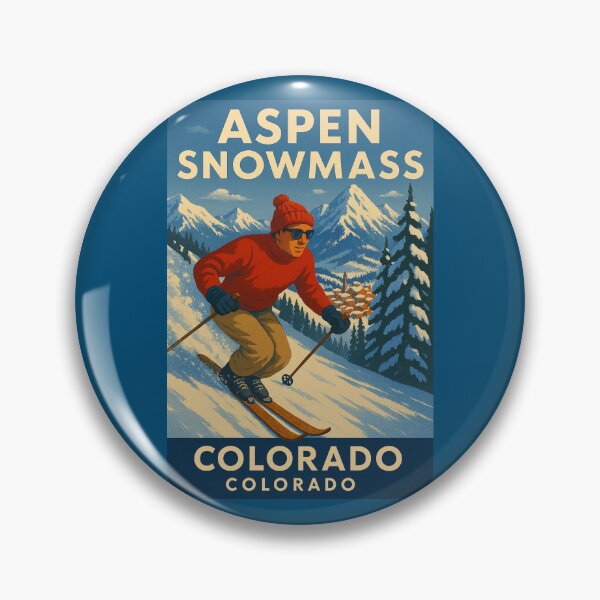 Item preview, Aspen Snowmass Colorado Ski Poster designed and sold by Halifaxartguy.