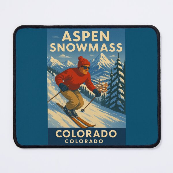 Item preview, Aspen Snowmass Colorado Ski Poster designed and sold by Halifaxartguy.