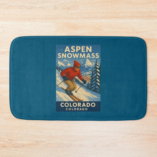 Item preview, Aspen Snowmass Colorado Ski Poster designed and sold by Halifaxartguy.