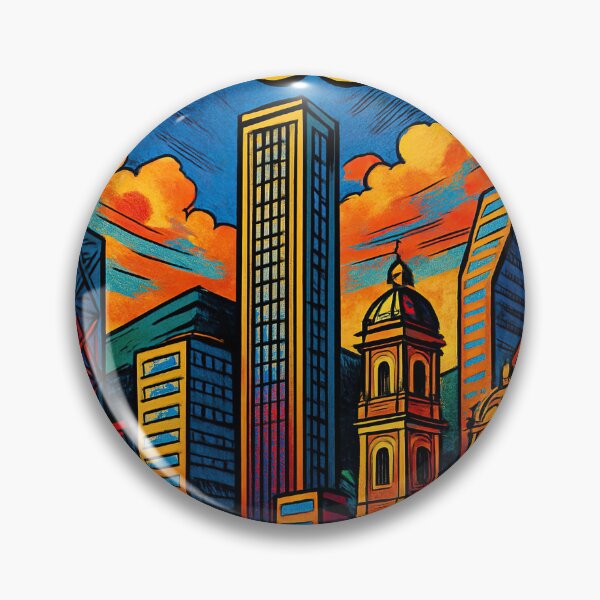 Item preview, bogotá, city | Comics style - Cartoon designed and sold by ComicsFactory.