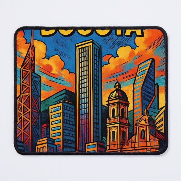Item preview, bogotá, city | Comics style - Cartoon designed and sold by ComicsFactory.