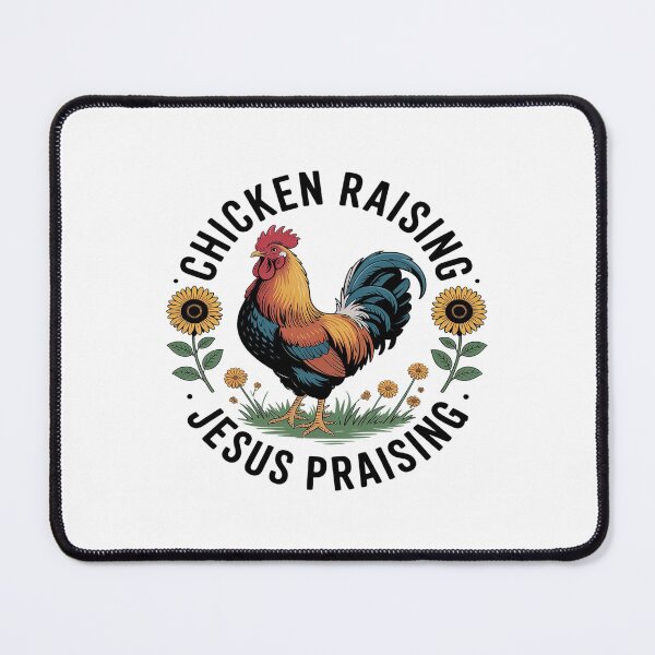 Item preview, Chicken Raising & Jesus Praising16 designed and sold by DigitaldeligArt.